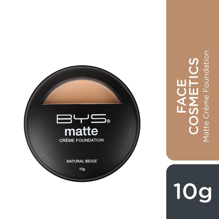 Matte Creme Foundation - Natural Beige