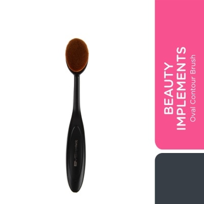 BYS Synthetic Oval Contour Brush