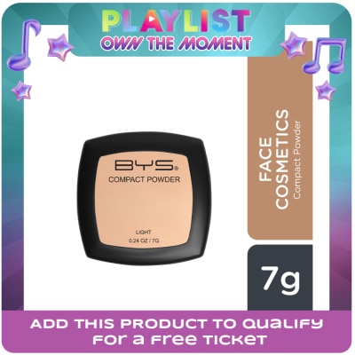 BYS - BYS Compact Powder 2 Layer With Sponge Light