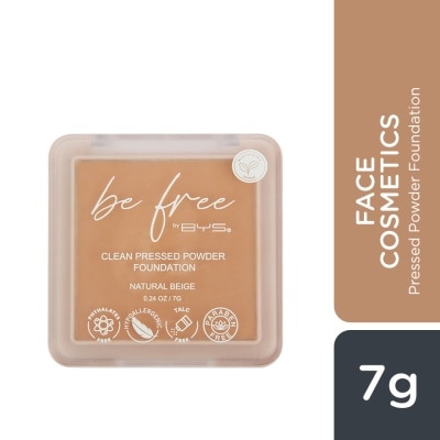 BYS BE FREE by BYS Pressed Powder Natural Beige 7G