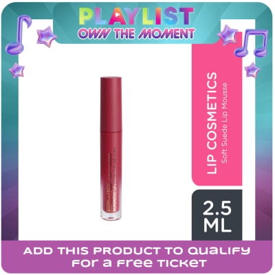 BYS - BYS Soft Suede Lip Mousse 04 Mute Red 2.5ml