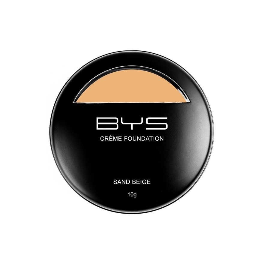 Foundation Cream W/Sponge - Sand Beige