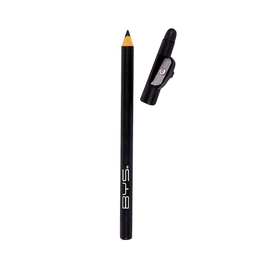 BYS Eyeliner Pencil Black w/ Sharpener