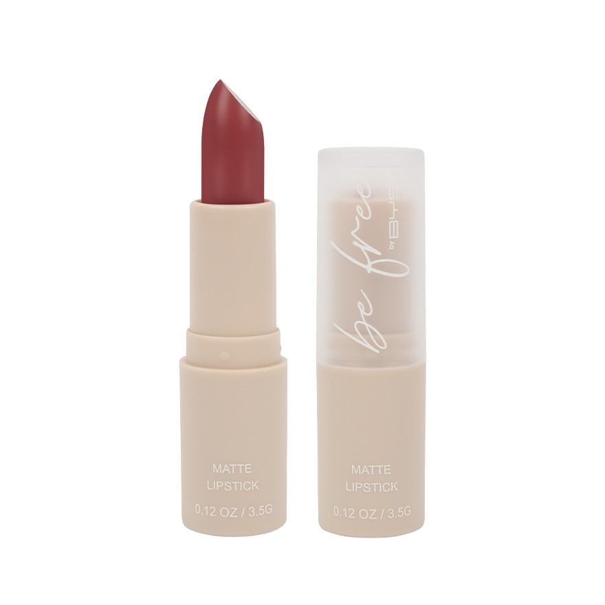 BE FREE by BYS Matte Lipstick - Rose 3.5G
