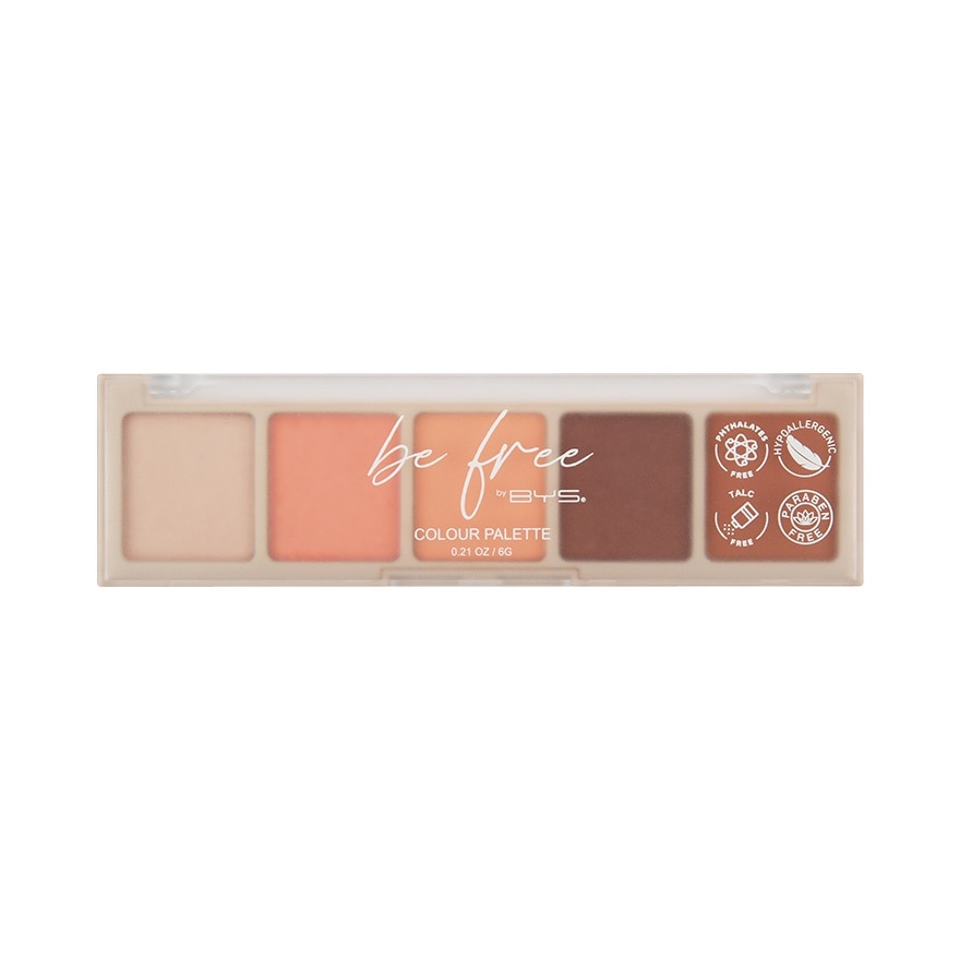 BE FREE by BYS 5pc Palette Sunset
