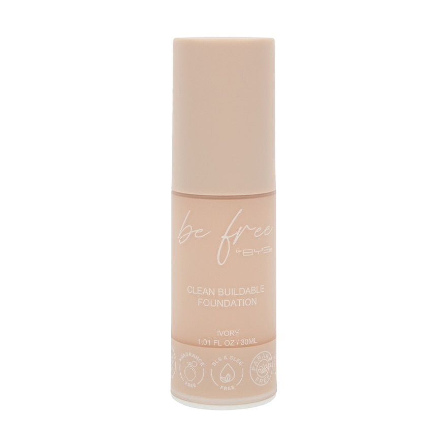 BE FREE by BYS Liquid Foundation Ivory 30ML