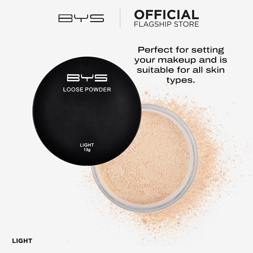 Loose Powder with Puff - Light