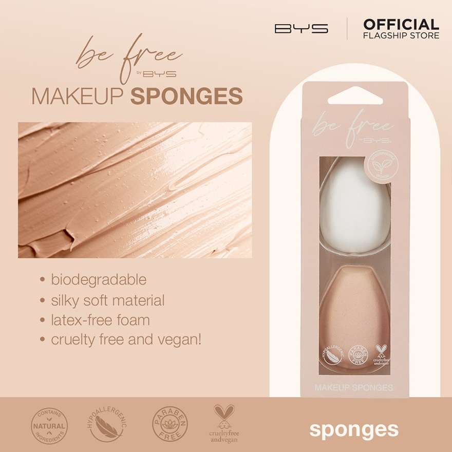 BE FREE by BYS Bio-Degradable Sponges