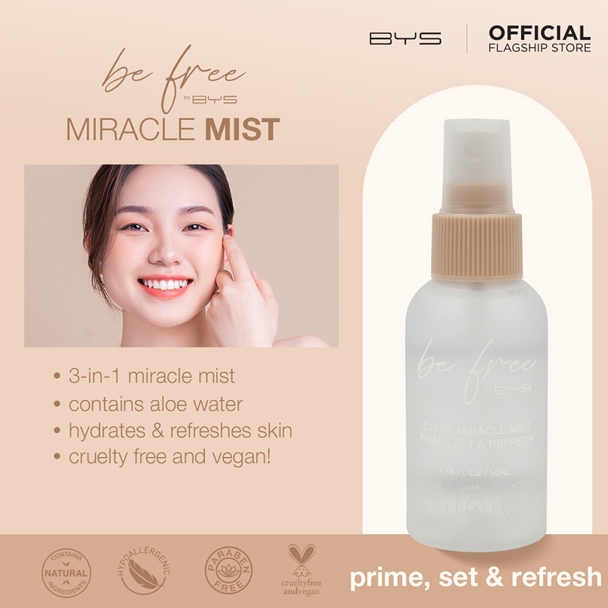 BE FREE by BYS Face Mist 50ML