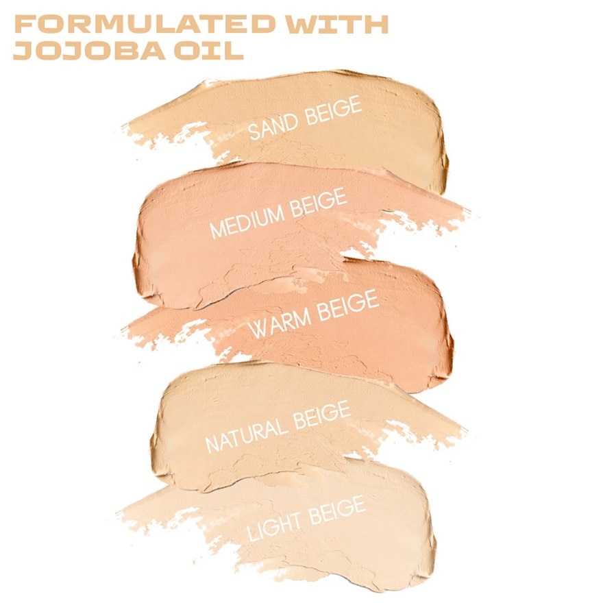 Foundation Cream W/Sponge - Light Beige