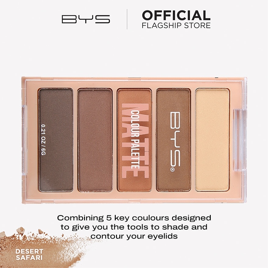 Eyeshadow Matte 5pc Desert Safari