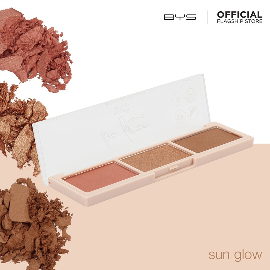 BE FREE by BYS 3pc Face Trio Sun Glow