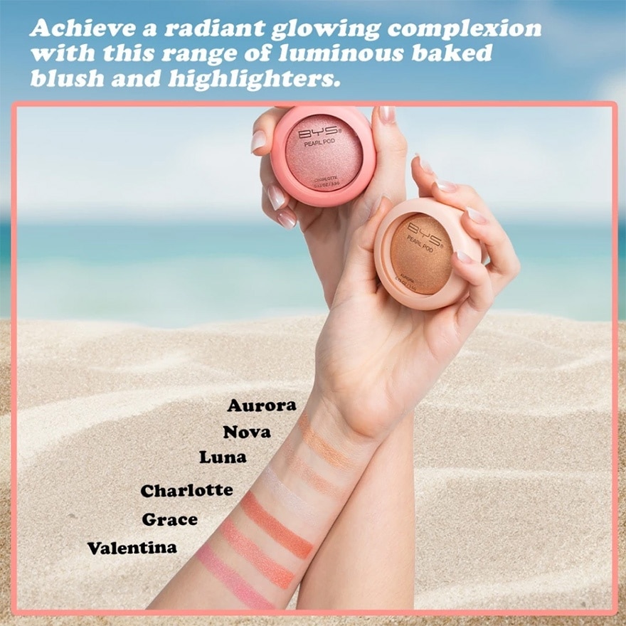 BYS Pearl Pod Baked Highlighter Aurora 3.5g