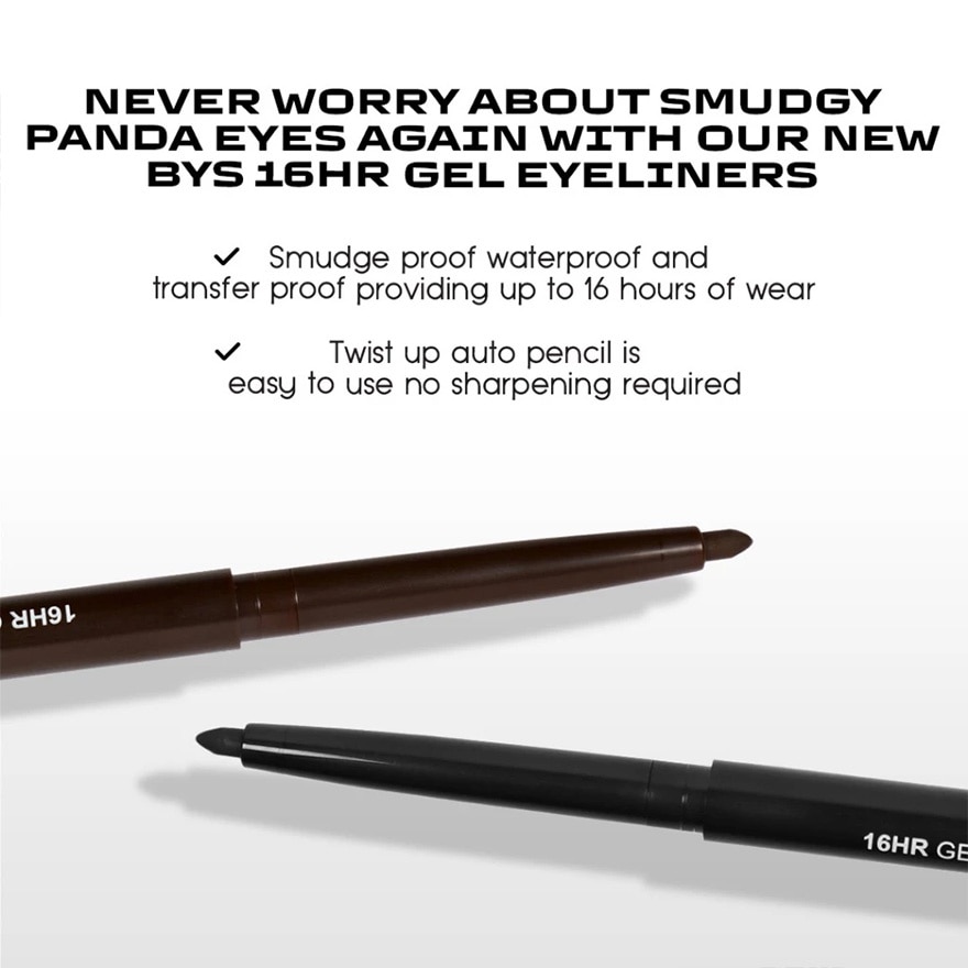 BYS 16HR Ultra Fine Liquid Eyeliner Black 0.5ml