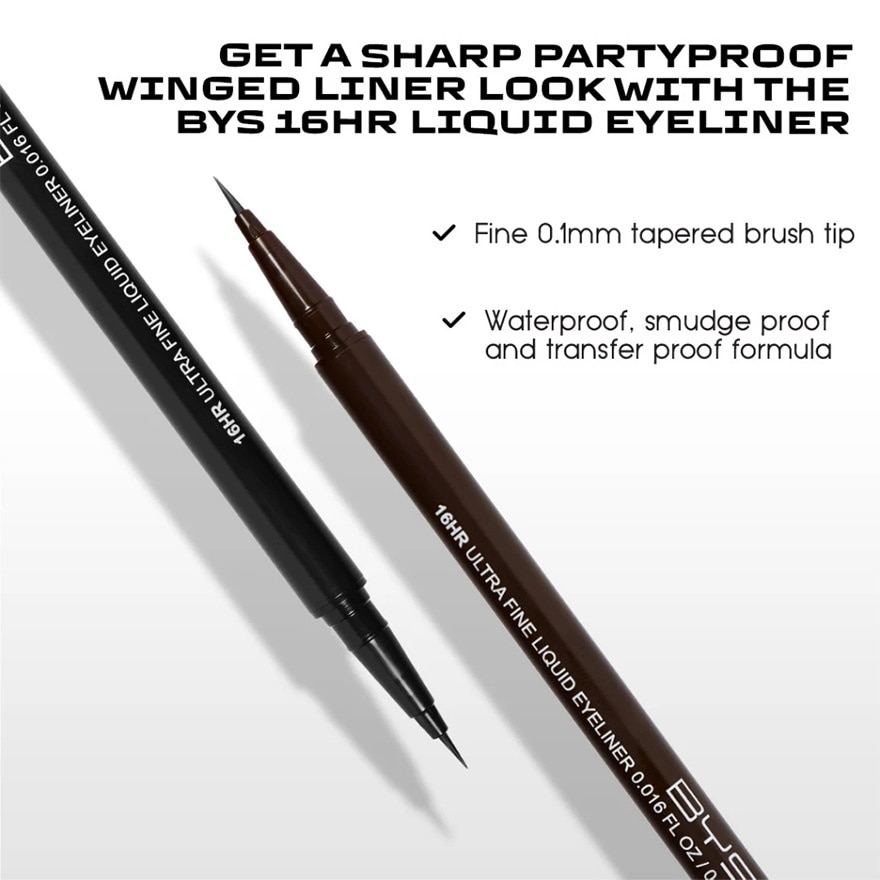 BYS 16HR Gel Eyeliner Pencil Black 0.2g