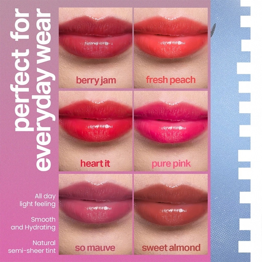 BYS Dewy Lip Tint Berry Jam 4ml