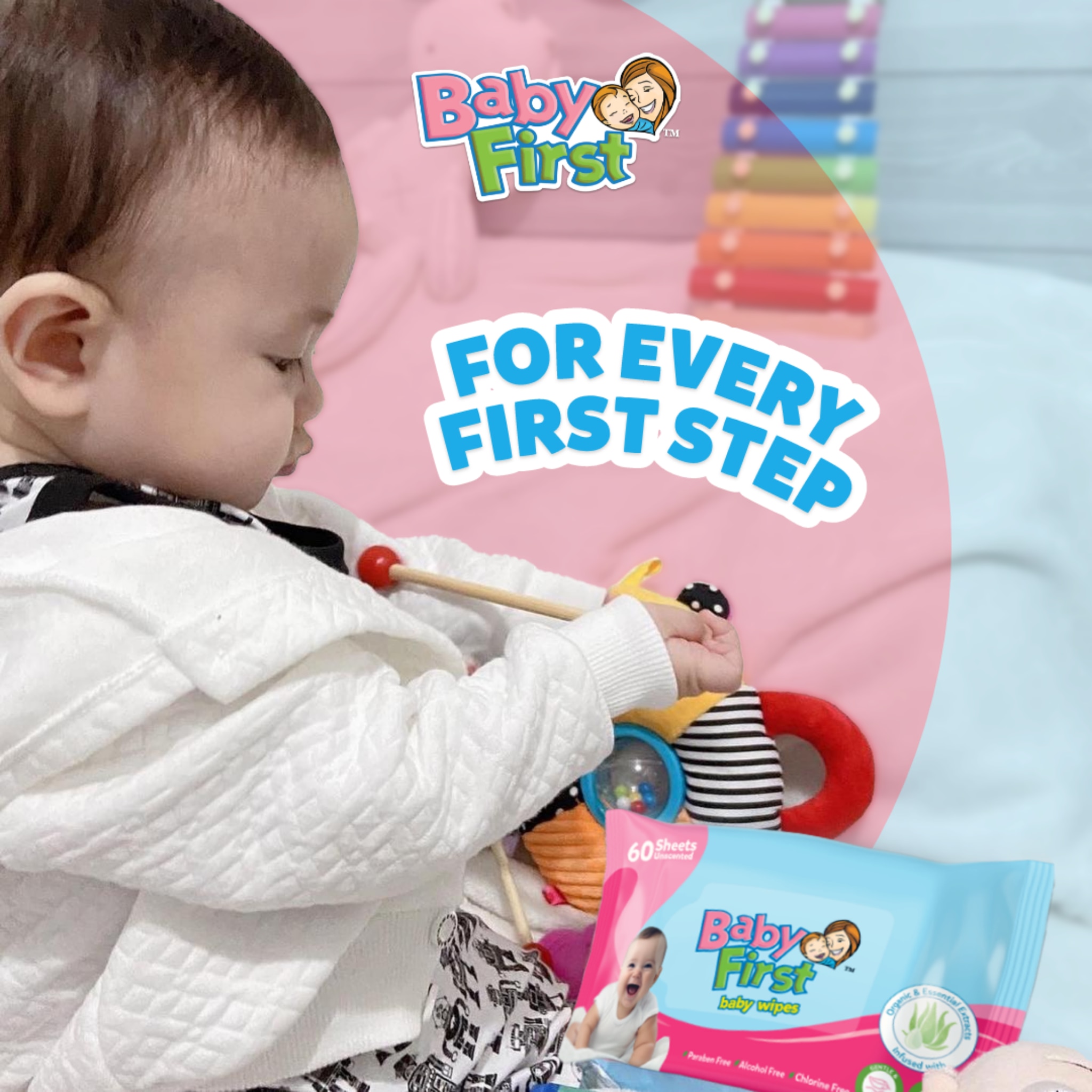 Baby First Baby Wipes 90S 3 Plus 1