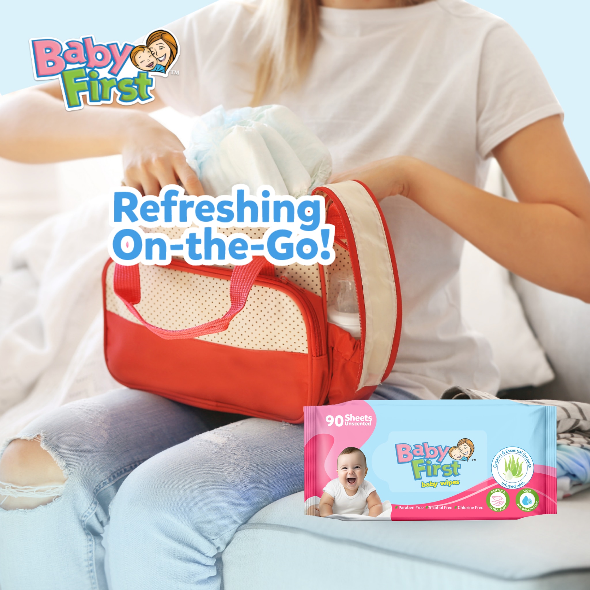 Baby First Baby Wipes 90S 3 Plus 1