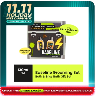 BATH AND BLISS BATH AND BLISS Baseline Grooming Mix Set 130ml x 2 image