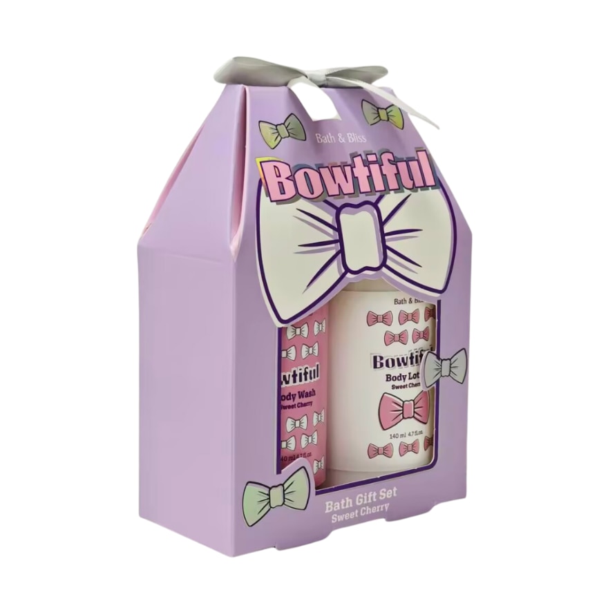 BATH AND BLISS Bowtiful Bath Gift Set 140ml x 2 image
