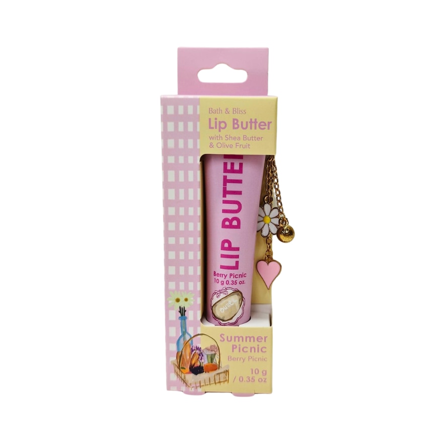 BATH AND BLISS Summer Picnic Lip Butter with Charm 10g image