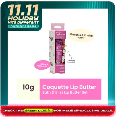 BATH AND BLISS BATH AND BLISS Coquette Lip Butter with Charm 10g image