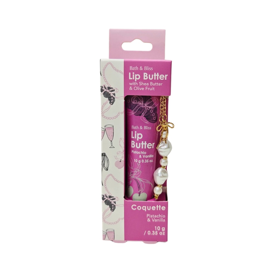BATH AND BLISS Coquette Lip Butter with Charm 10g image