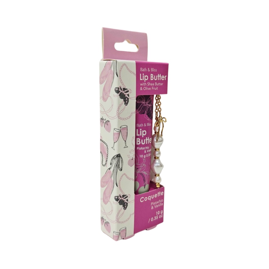 BATH AND BLISS Coquette Lip Butter with Charm 10g image