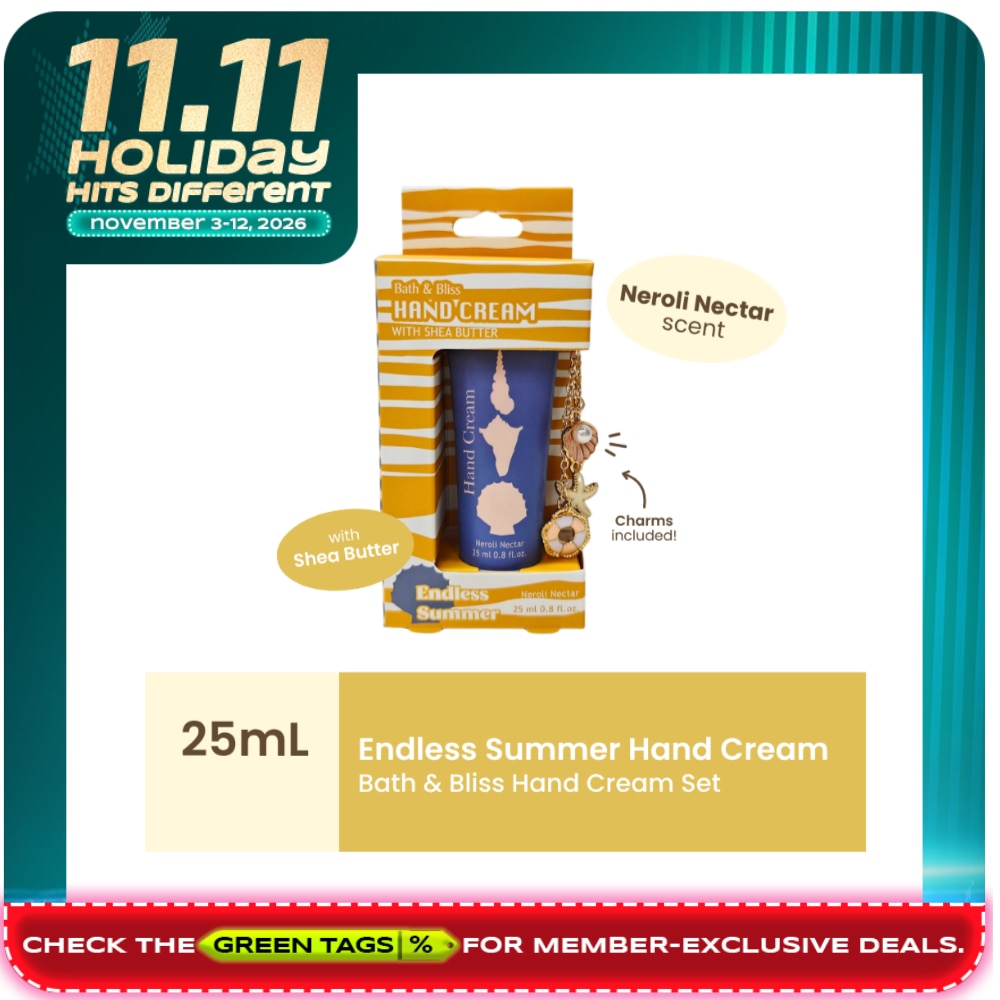 BATH AND BLISS Endless Summer Hand Cream with Charm 25ml image