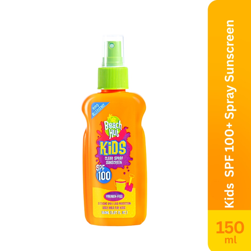 Beach Hut Kids Max 100 Spray 150ml