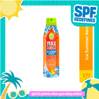 BEACH HUT - Beach Hut Max 100++ SPF Ice Summer Aerosol Spray 177ml