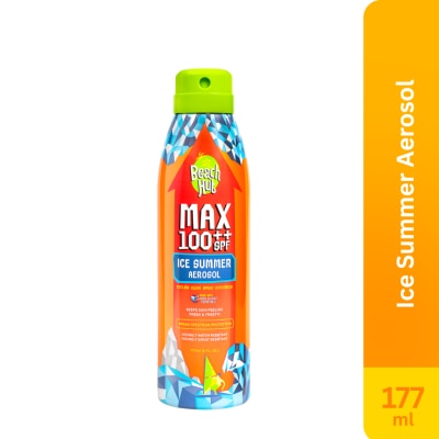 BEACH HUT Beach Hut Max 100++ SPF Ice Summer Aerosol Spray 177ml