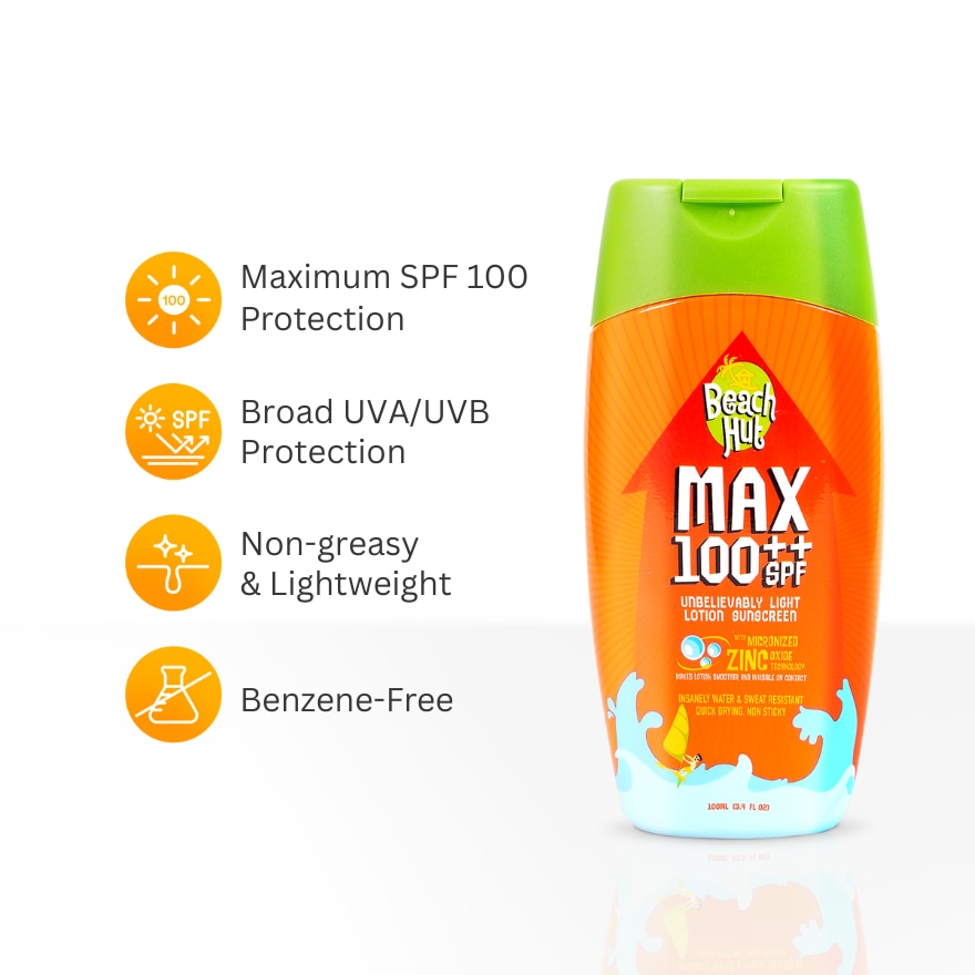 Max SPF100 Sunscreen 100ml