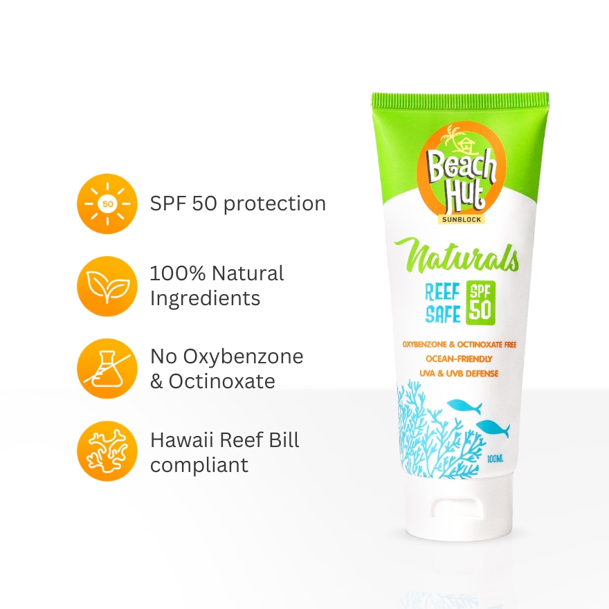 Sunblock Natural Reef Safe SPF 50 100ml