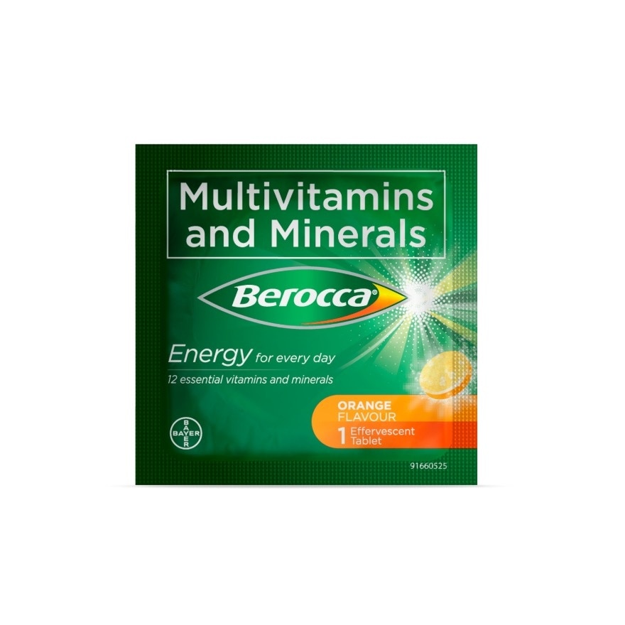 Berocca Effervescent Tablet Orange Flavor image