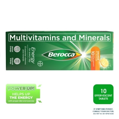 BEROCCA - Berocca Effervescent Tablet Orange Flavor 10s image