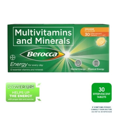 BEROCCA - Berocca Effervescent Tablet Orange Flavor 30s image