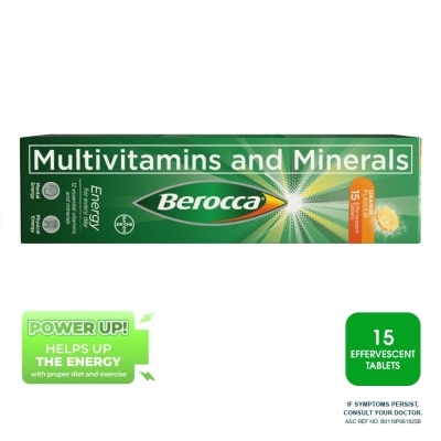 BEROCCA - Berocca Effervescent Tablet Orange Flavor 15s image