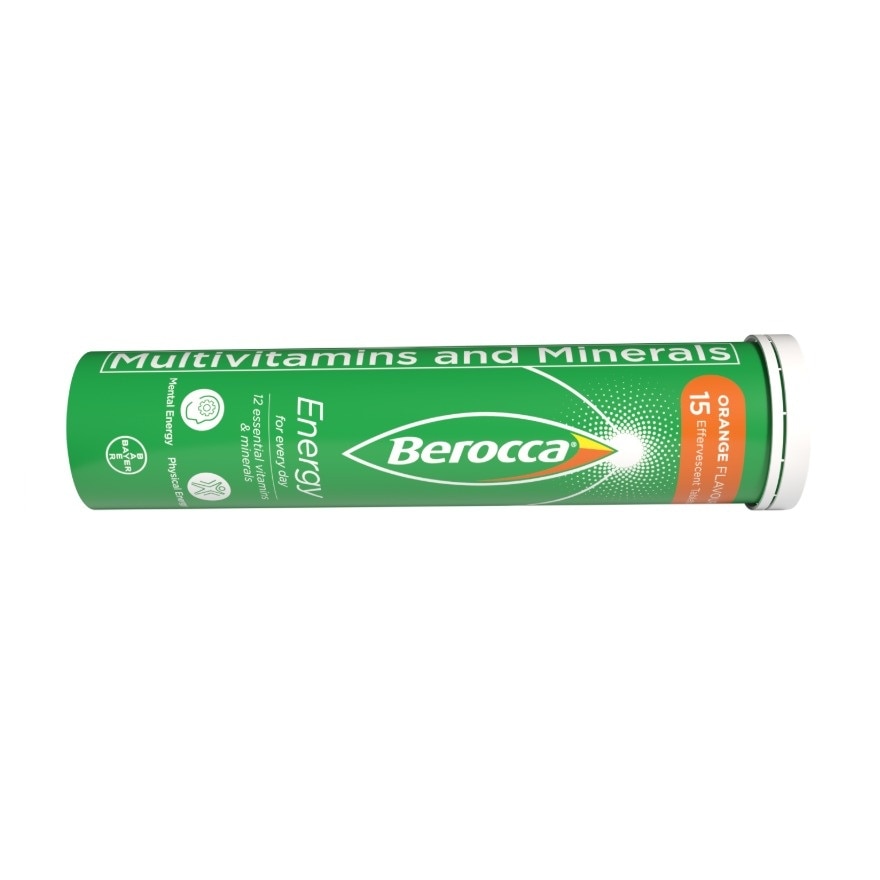Berocca Effervescent Tablet Orange Flavor 15s image