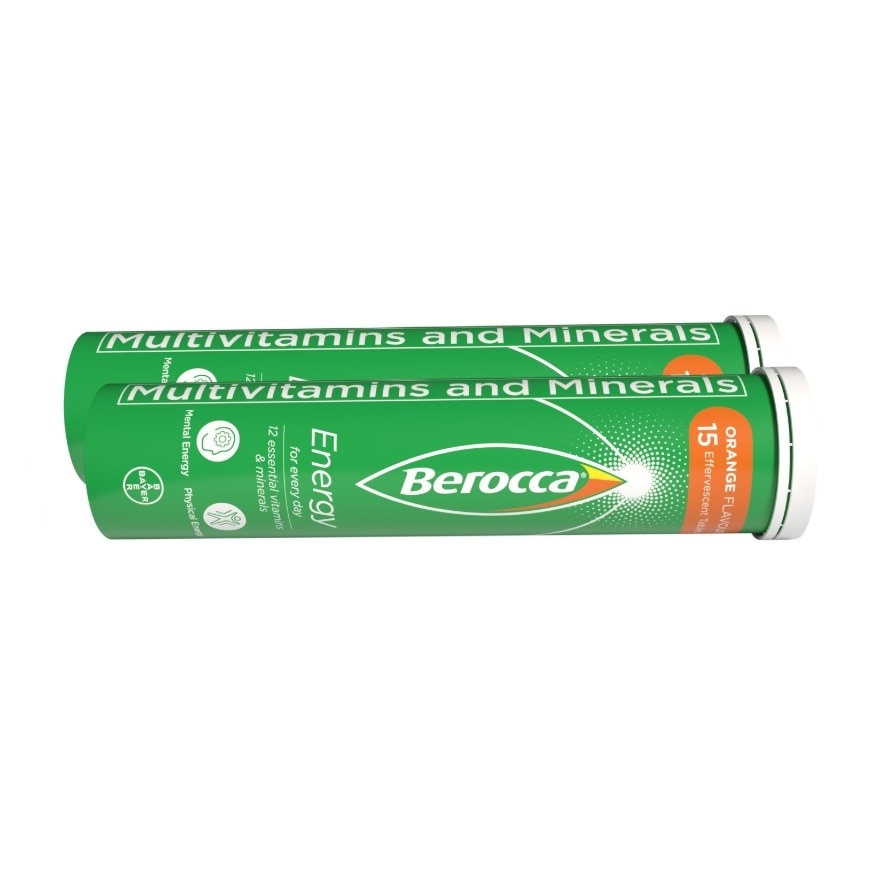 Berocca Effervescent Tablet Orange Flavor 30s image