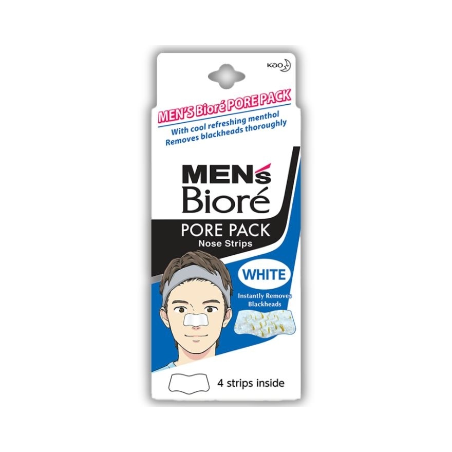 Men's Biore Pore Pack - White
