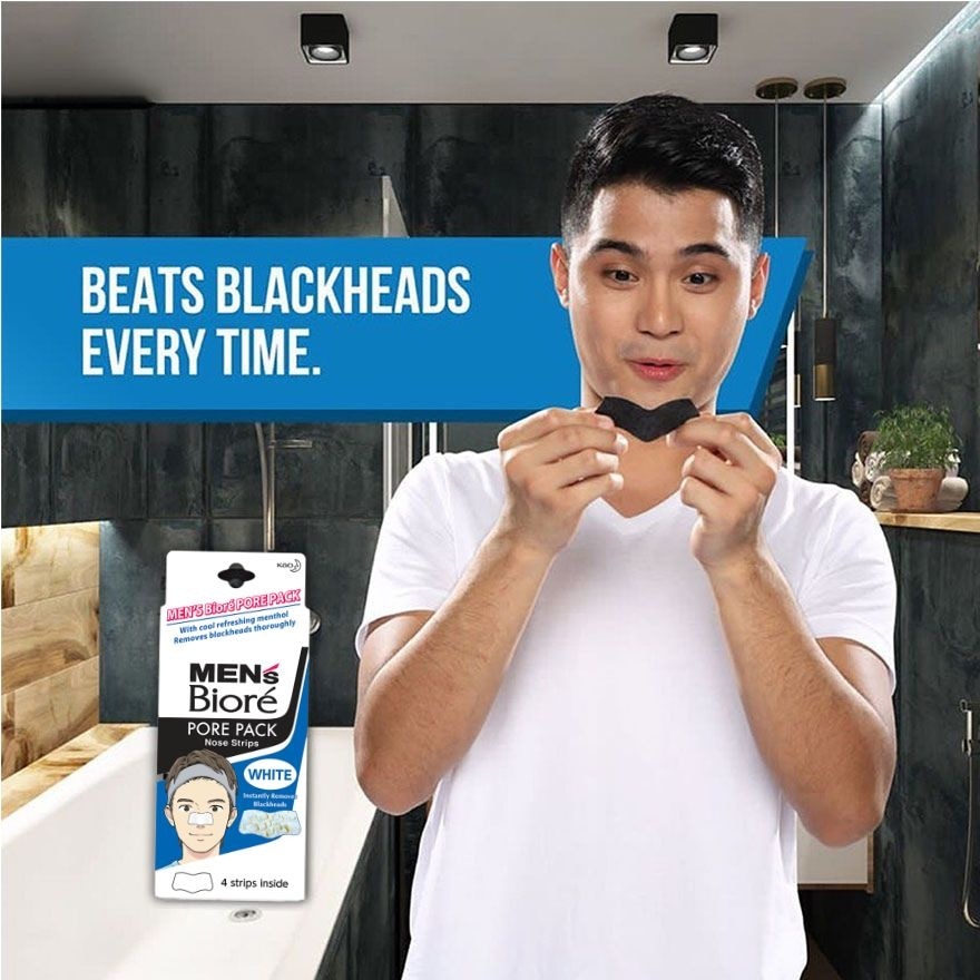 Men's Biore Pore Pack - White