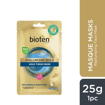 BIOTEN BIOTEN TISSUE MASK HYALUR GOLD 25g