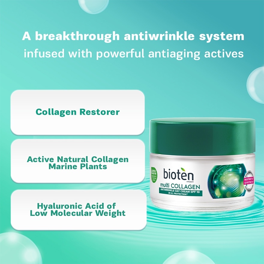 BIOTEN MULTI CLLGN DAY CR SPF10 50ml
