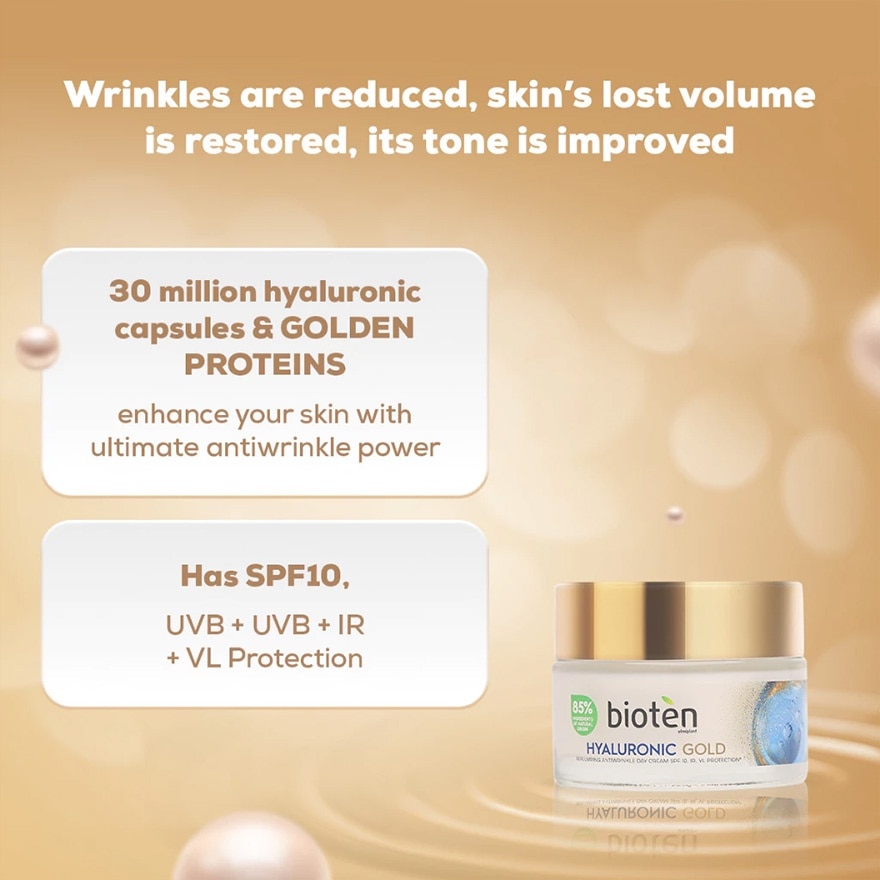 BIOTEN HYAL GLD DY CR SPF10 85 50ml