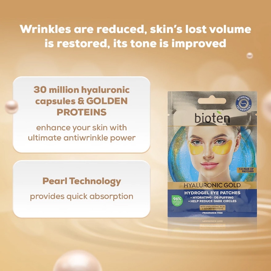 BIOTEN EYE PATCHES HYALUR GOLD 35g