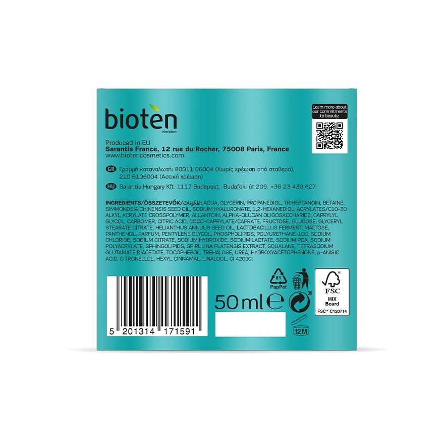 BIOTEN Day Cream Hydro X-Cell Normal/Combination 50ml
