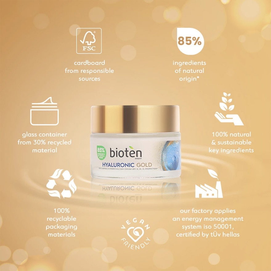 BIOTEN HYAL GLD DY CR SPF10 85 50ml