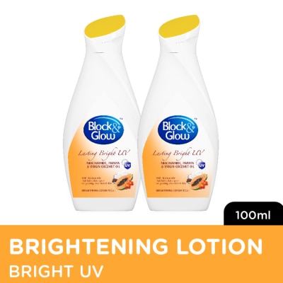 BLOCK N GLOW - Lasting White Papaya Lotion 100ML