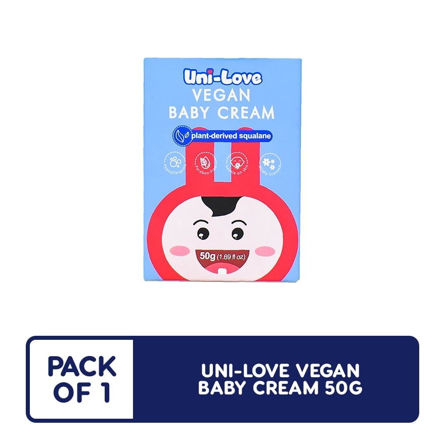UNI LOVE Baby Vegan Baby Cream 50g